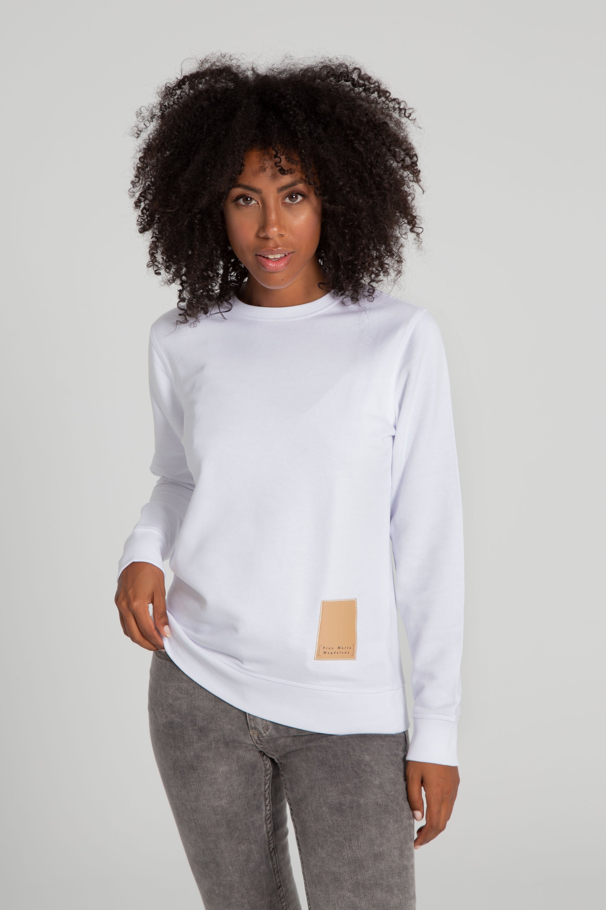 Noord W | White Sweatshirt